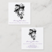 heks vierkante visitekaartje (Voorkant / Achterkant)