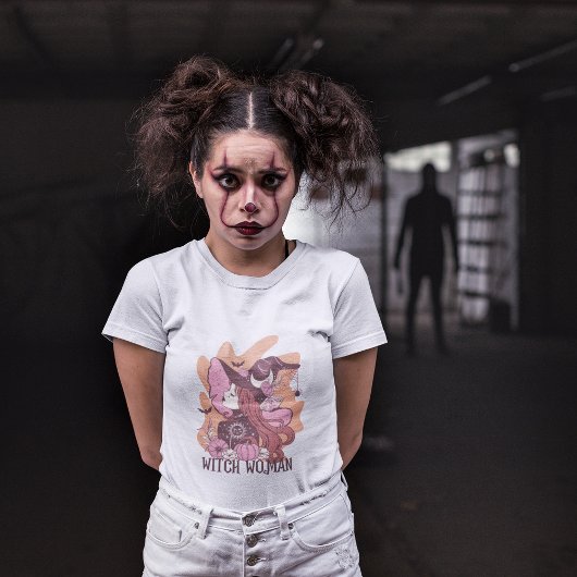 Heks Vrouw Halloween Familie Matching T-shirt