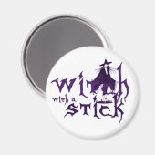 Heks w / Stick magneet (Voorkant / Achterkant)