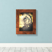 Heks Wall Art Canvas Afdruk (Insitu (Houten vloer))