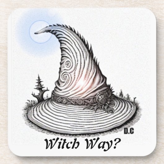 Heks Way? : Bier Onderzetter (Voorkant)