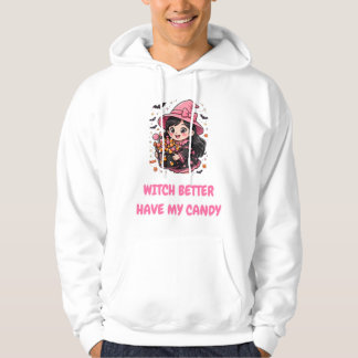 Heks Zou M'n Snoep Maar Hebben Hoodie