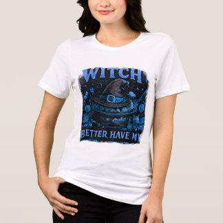 Heks Zou M'n Snoep Maar Moeten Hebben Grappige Hal Tri-Blend Shirt