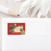 Heks Zwart Kat Volle Maan Vleermuis Boom Vrouw Nac Etiket (Insitu)