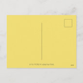 HEKS, ZWARTE KAT IN HETE LUCHTBALLON FOLK ART HUMO FEESTDAGENKAART (Achterkant)