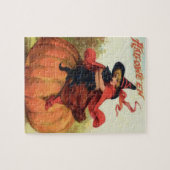 Heks & Zwarte Kat Legpuzzel (Horizontaal)