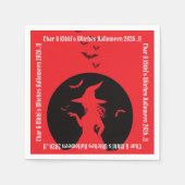 Heksen alleen Halloween feest Servet (Voorkant)