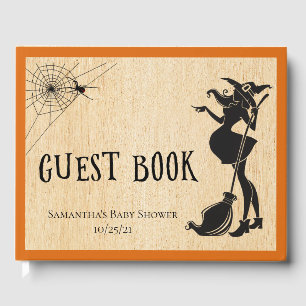 Heksen Baby Shower Halloween Gastenboek