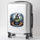 Heksen bij de Cauldron Sticker (Koffer)