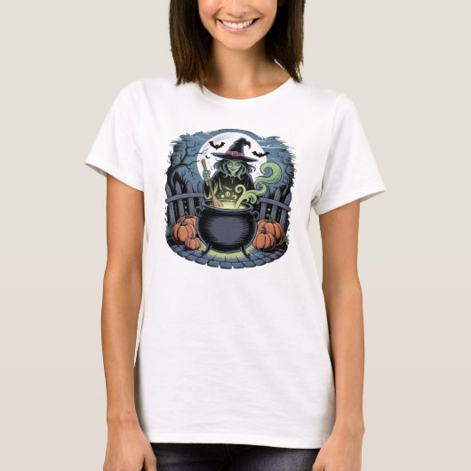 Heksen bij de Cauldron T-shirt (Voorkant)