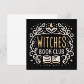 Heksen boek club lezen studiegroep (Voorkant / Achterkant)