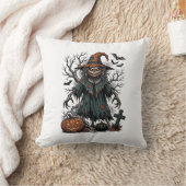 Heksen Boeman Halloween Pompoen Shirt De Kussen (Deken)