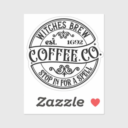 Heksen Brew Coffee Co Stickers (Vel)