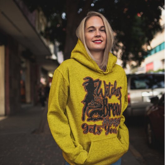 Heksen Brew krijgt je altijd! Betoverende Hallowee Hoodie