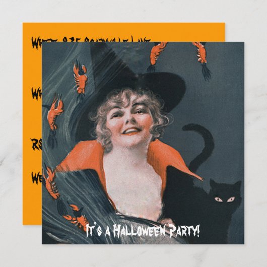 heksen Brew met obsters Kaart (Voorkant / Achterkant)