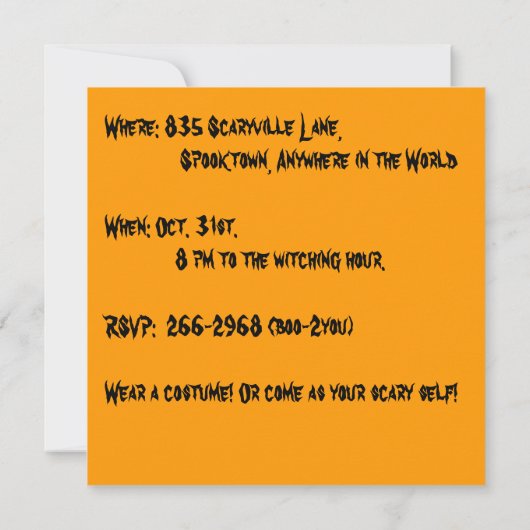  heksen Brew met obsters Kaart (Achterkant)