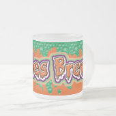 Heksen Brouwen Cool Lettering Halloween Mok (Voorkant rechts)