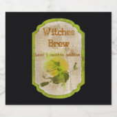 Heksen Brouwen Halloween Bier Labels Bier Etiket (Enkel label)