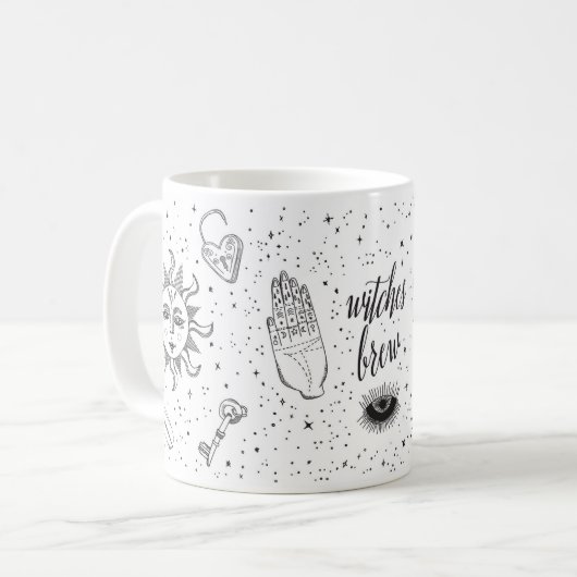 Heksen Brouwen Keramische Mok (Voorkant links)