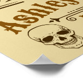 Heksen Brouwen Koffiehuis Halloween Poster (Hoek)