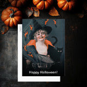 heksen brouwen kreeften kat groot Briefkaart