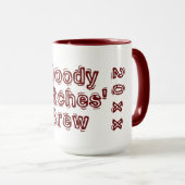 Heksen brouwen mokken (Voorkant rechts)