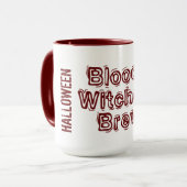 Heksen brouwen mokken (Voorkant links)