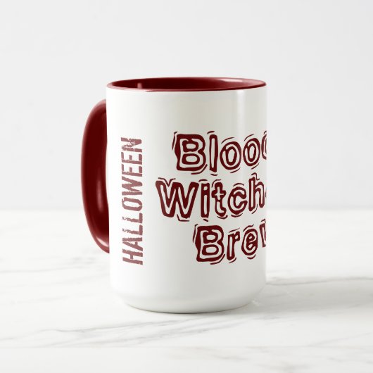 Heksen brouwen mokken (Voorkant links)