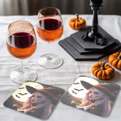 Heksen brouwen rustplaats kartonnen onderzetters