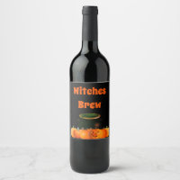 Heksen Brouwen Wijn 6 Mat Labels