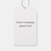 Heksen Cauldron - Bubble Hand belettering Cadeaulabel (Achterkant)