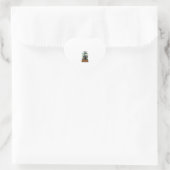 Heksen Chocolade Shirt Zoete Halloween Behandeling Hart Sticker (Tas)
