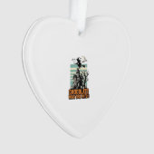 Heksen Chocolade Shirt Zoete Halloween Behandeling Ornament (voorkant)