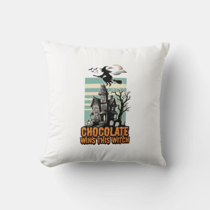 Heksen Chocolade Shirt Zoete Halloween Traktatie O Kussen