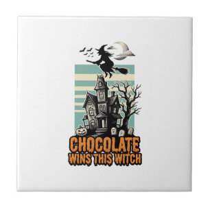 Heksen Chocolade Shirt Zoete Halloween Traktatie O Tegeltje