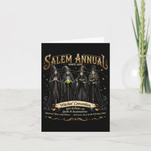 Heksen Conventie Halloween Meisjes Salem A Kaart