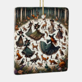 Heksen Dans: Betoverde Bos Verzamelen Keramisch Ornament (Rechts)