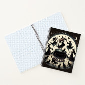 Heksen Dans: Betoverde Bos Verzamelen Notitieboek (Binnen)