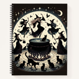 Heksen Dans: Betoverde Bos Verzamelen Notitieboek