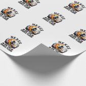Heksen Dans Nacht Halloween Cadeaupapier (Hoek)