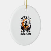 Heksen Dans Nacht Halloween Keramisch Ornament (Rechts)