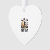 Heksen Dans Nacht Halloween Ornament (voorkant)