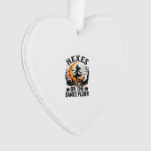 Heksen Dans Nacht Halloween Ornament (voorkant)