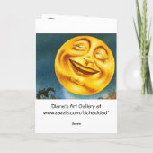 Heksen die - de Kaart van Halloween dansen (Achterkant)