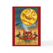 Heksen die - de Kaart van Halloween dansen