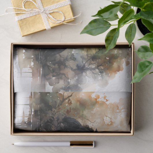 Heksen en Cauldron Herfst Halloween Decoupage Tissuepapier (Geschenk)