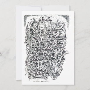 Heksen en Duivels, door Brian Benson Flat Card