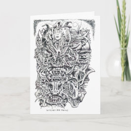 Heksen en duivels, door Brian Benson  Kaart