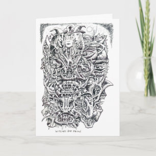 Heksen en duivels, door Brian Benson  Kaart