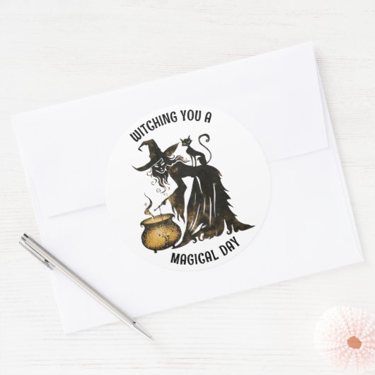 Heksen en Katten Sticker Set (Envelop)